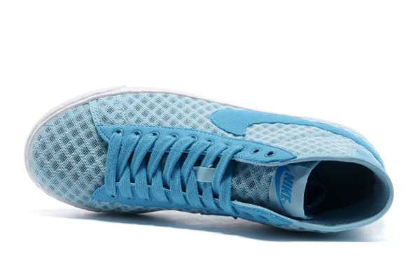 nike blazer high hi top 2013 net high blue la collecte
